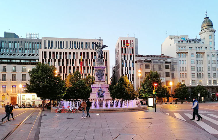 Plaza de España de Zaragoza
